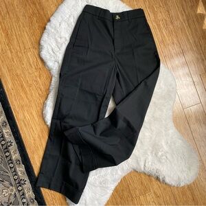 SOLD | ZARA Rolled Cuff Wide Leg Ankle Trousers